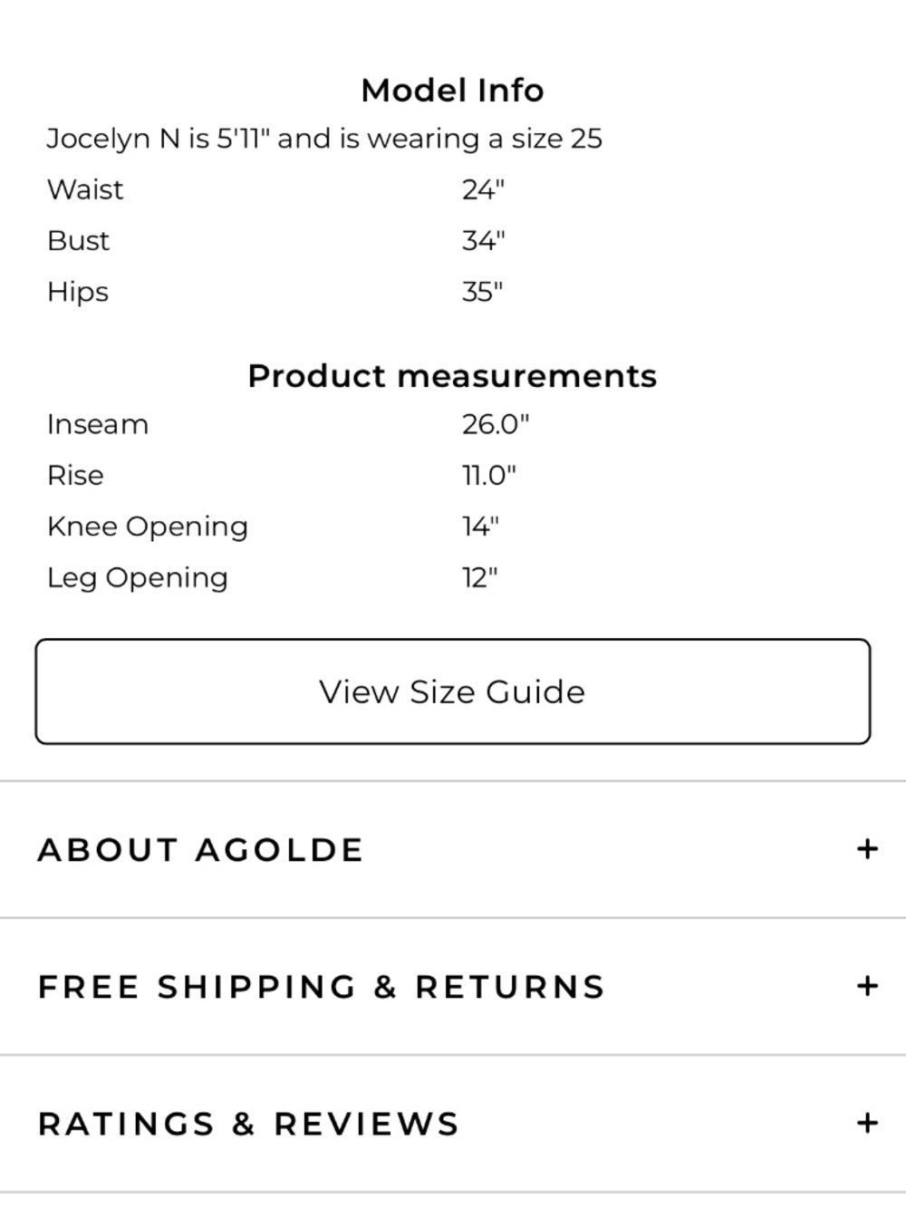 Agolde Riley High Rise Straight Crop Jeans - Picture 9 of 9